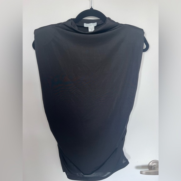 Haut H&M épaulettes noir jersey - Picture 3 of 5